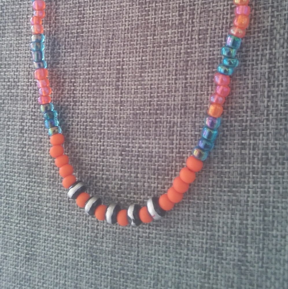 Ethnic Beaded Necklace